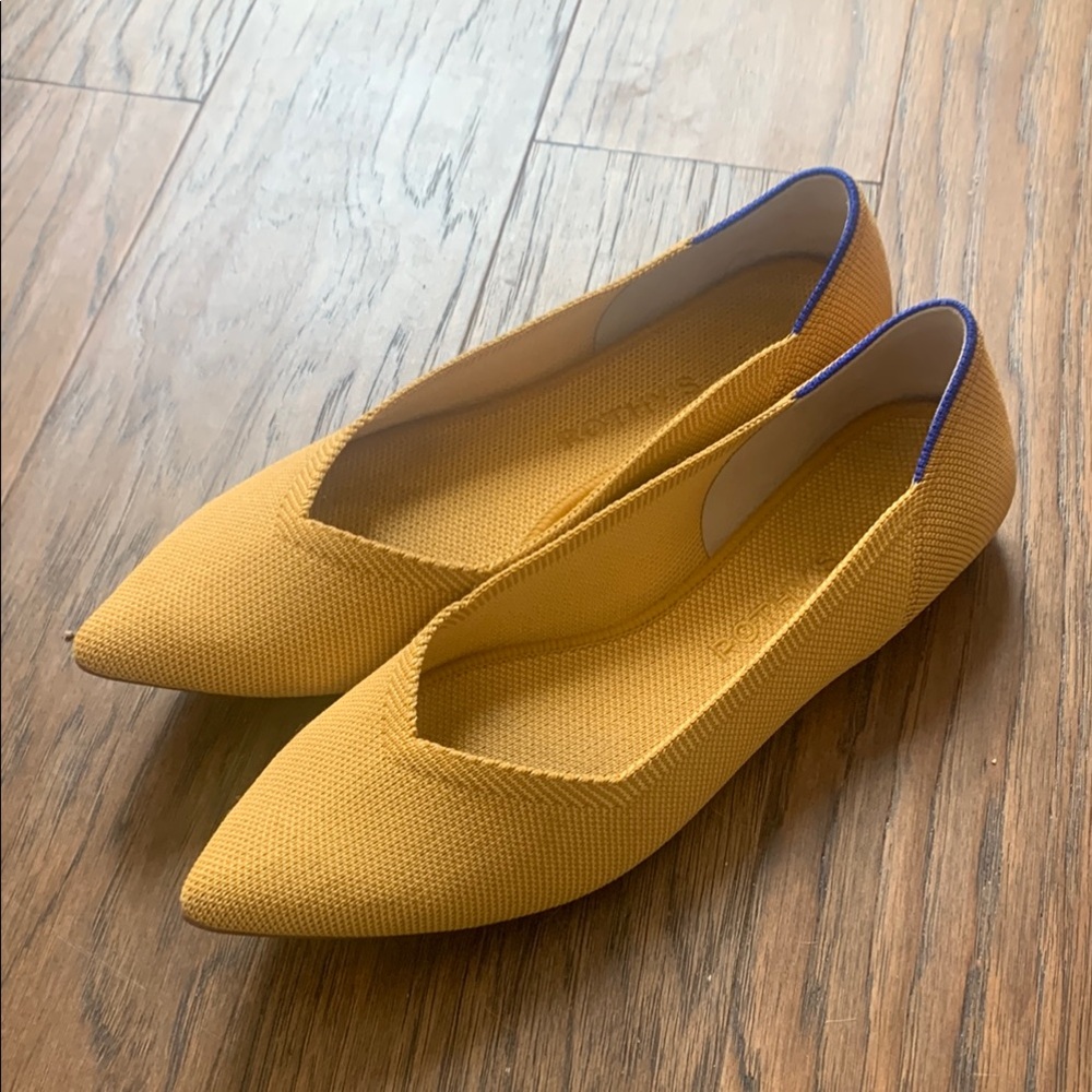 Rothy’s Yellow Women's Flats, 9
